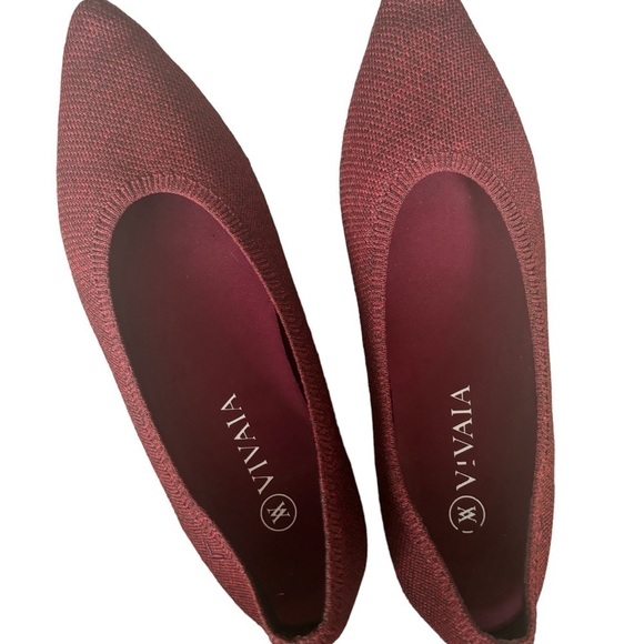 Vivaia Women’s Pointy Toe Ballet Flats In Brand New Condition Size 40 - Picture 4 of 6